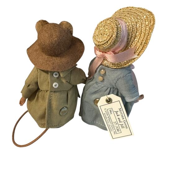 R John Wright #027 of 150 Mice Jack and Jill Mouse Mother Goose Series Complete - Picture 2 of 7